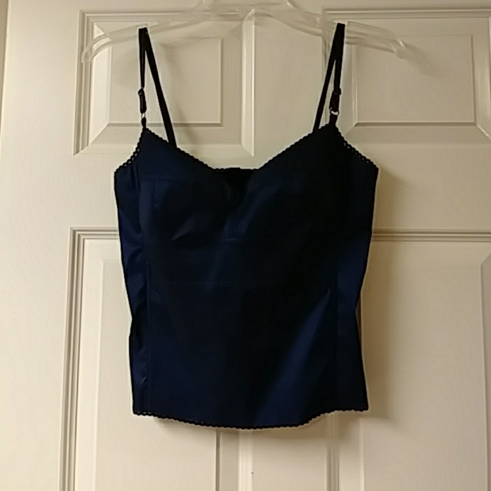 Blue corset/cami